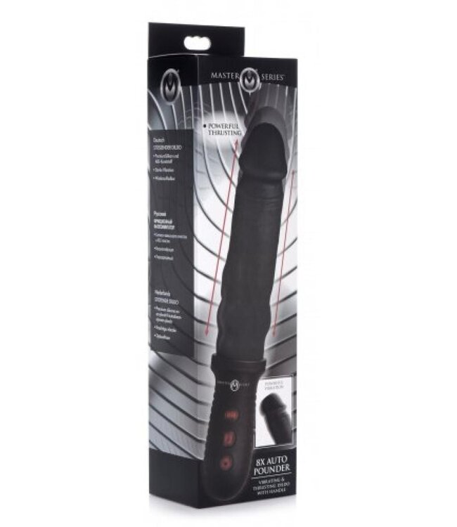 XR Brands Automatische Stotende Vibrator Met Handvat