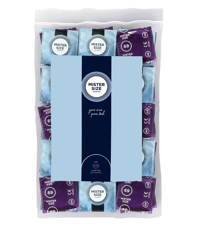 MISTER SIZE 69mm Condoms 100pcs