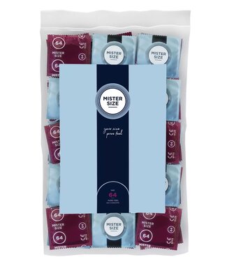 MISTER SIZE 64mm Condoms 100pcs