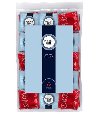 MISTER SIZE 60mm Condoms 100pcs