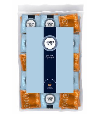 MISTER SIZE 57mm Condoms 100pcs