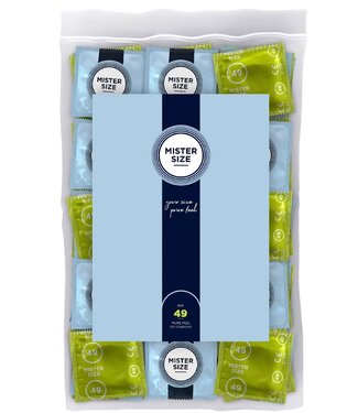 MISTER SIZE 49mm Condoms 100pcs