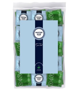 MISTER SIZE 47mm Condoms 100pcs