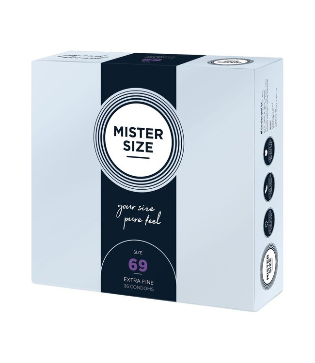 MISTER SIZE 69mm Condoms 36pcs