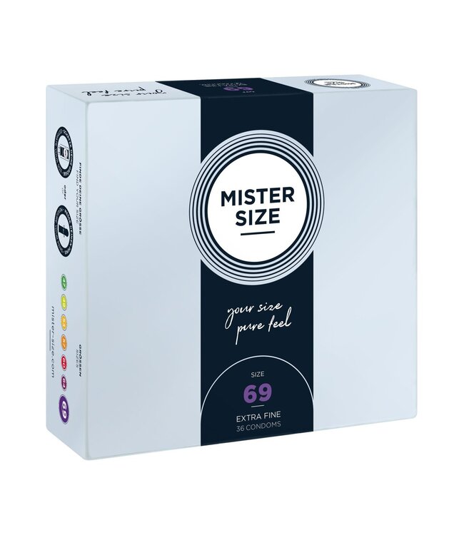 MISTER SIZE 69mm Condoms 36pcs