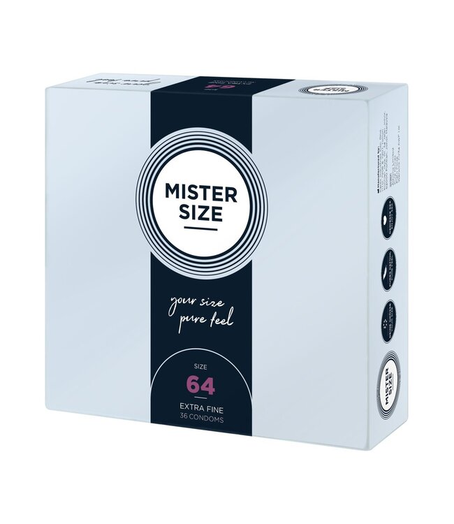 MISTER SIZE 64mm Condoms 36pcs