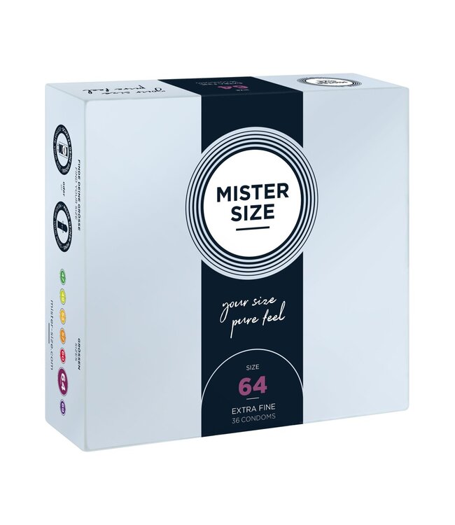 MISTER SIZE 64mm Condoms 36pcs