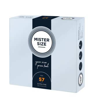 MISTER SIZE 57mm Condoms 36pcs