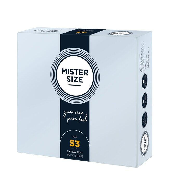 MISTER SIZE 53mm Condoms 36pcs