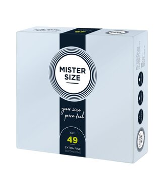 MISTER SIZE 49mm Condoms 36pcs