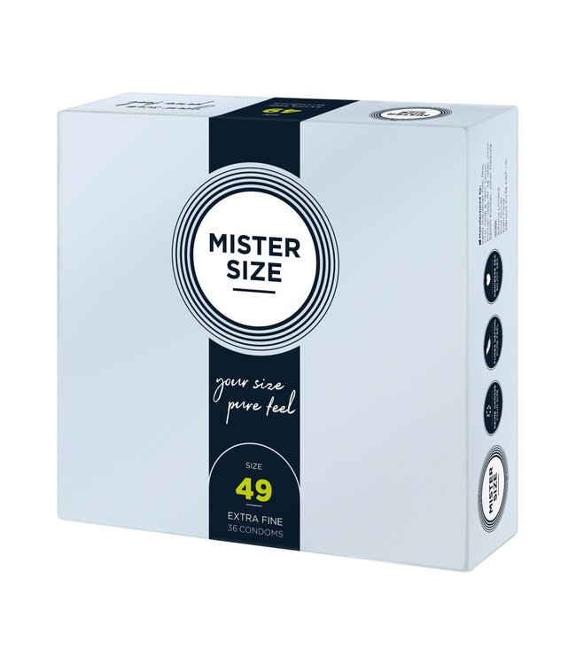 MISTER SIZE 49mm Condoms 36pcs