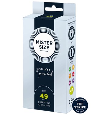 MISTER SIZE 49mm Condoms 10pcs