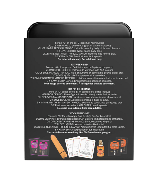 Rimba Kama Sutra - Weekender Kit - Tropical Mango - Geschenkset