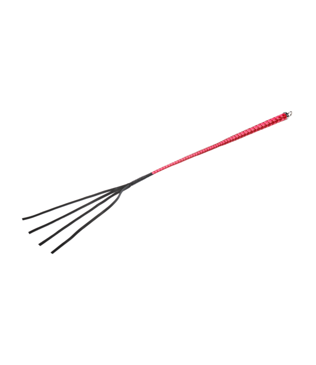 Rimba RISE - 90cm Bull Whip - Rood/Roze