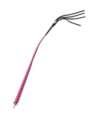 Rimba RISE - 90cm Bull Whip - Roze/Paars