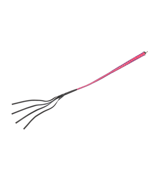 Rimba RISE - 90cm Bull Whip - Roze/Paars