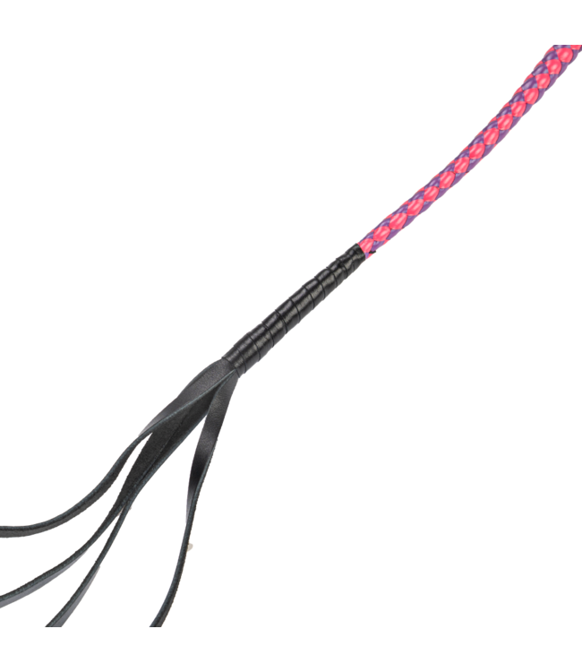 Rimba RISE - 90cm Bull Whip - Roze/Paars