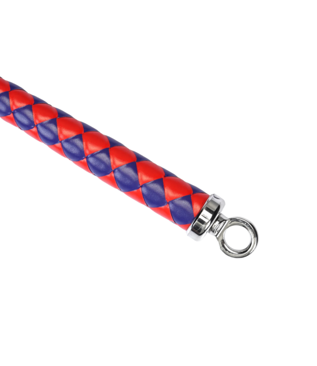 Rimba RISE - 90cm Bull Whip - Rood/Blauw