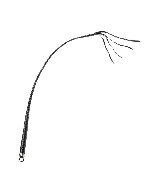 Rimba RISE - 120cm Bull Whip - Zwart