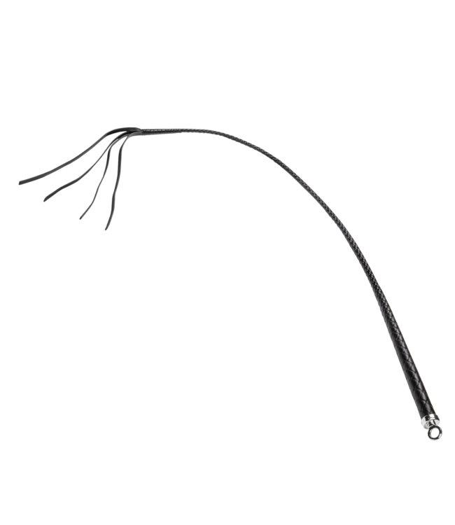Rimba RISE - 120cm Bull Whip - Zwart