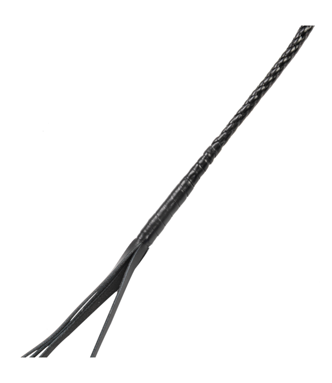 Rimba RISE - 120cm Bull Whip - Zwart