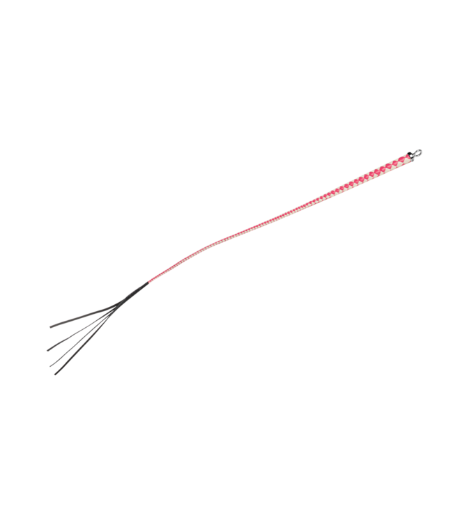 Rimba RISE - 120cm Bull Whip - Roze/Wit