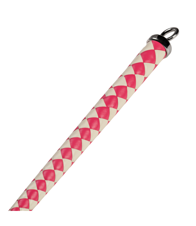 Rimba RISE - 120cm Bull Whip - Roze/Wit