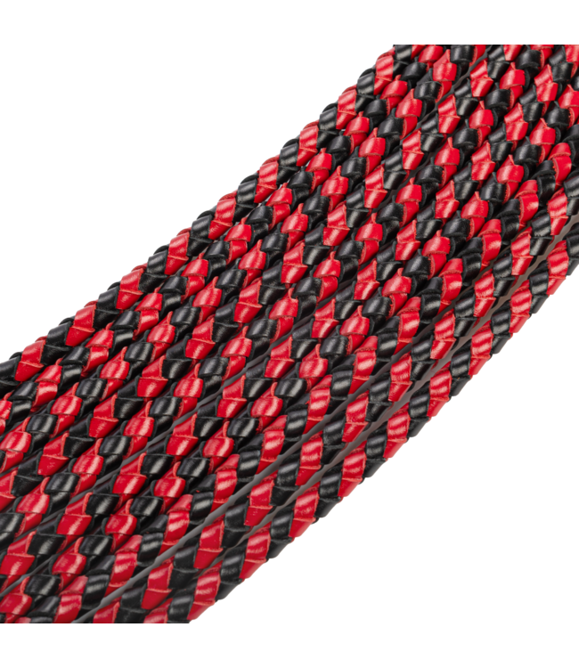 Rimba RISE - Heavy Cat O. Nine Whip - Zwart/Rood