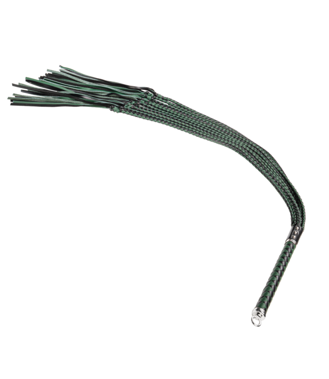 Rimba RISE - Thick Cat O. Nine Whip - Zwart/Groen