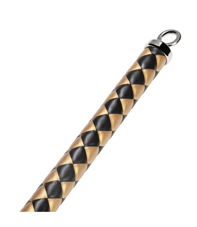 Rimba RISE - Thick Cat O. Nine Whip - Zwart/Goud