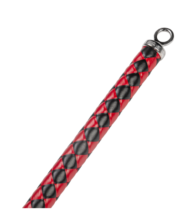 Rimba RISE - Thicker Cat O. Nine Whip - Zwart/rood