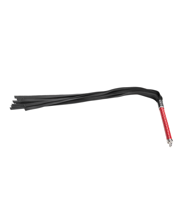 Rimba RISE - Lange Flogger (zachte staarten) - Rood