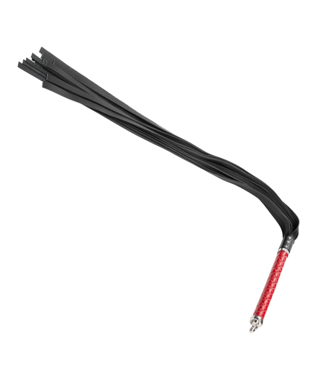 Rimba RISE - Lange Flogger (zachte staarten) - Rood
