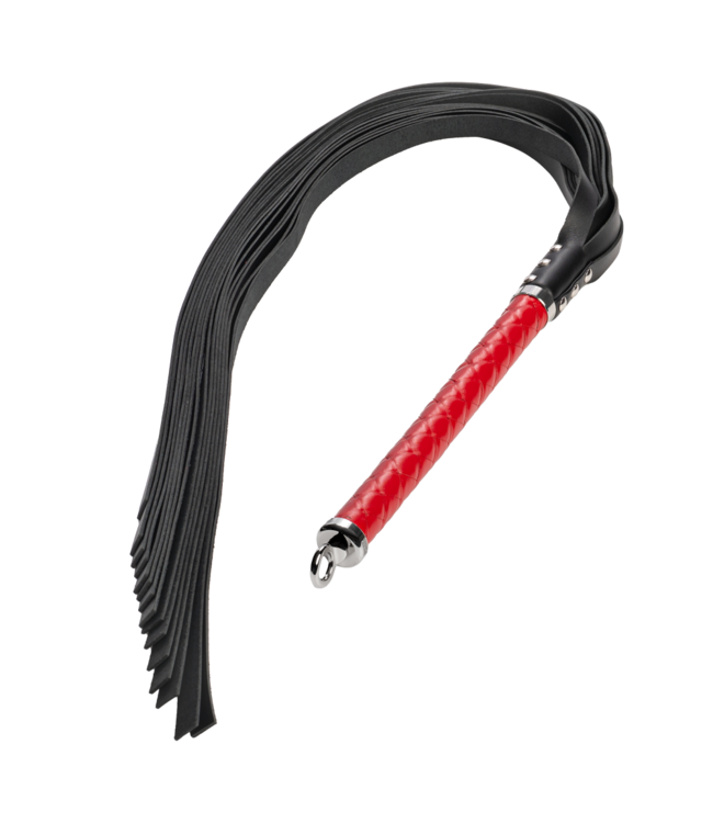 Rimba RISE - Lange Flogger (zachte staarten) - Rood