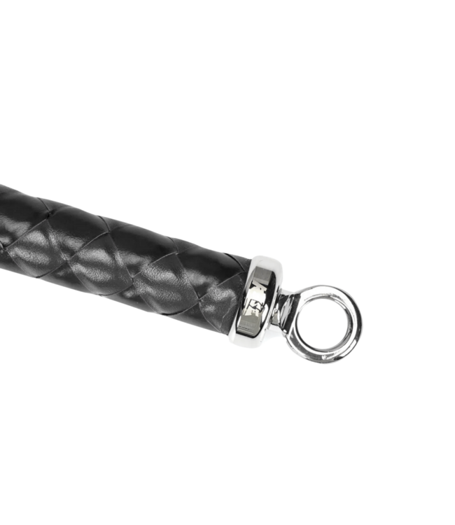 Rimba RISE - Lange Flogger (zachte staarten) - Zwart