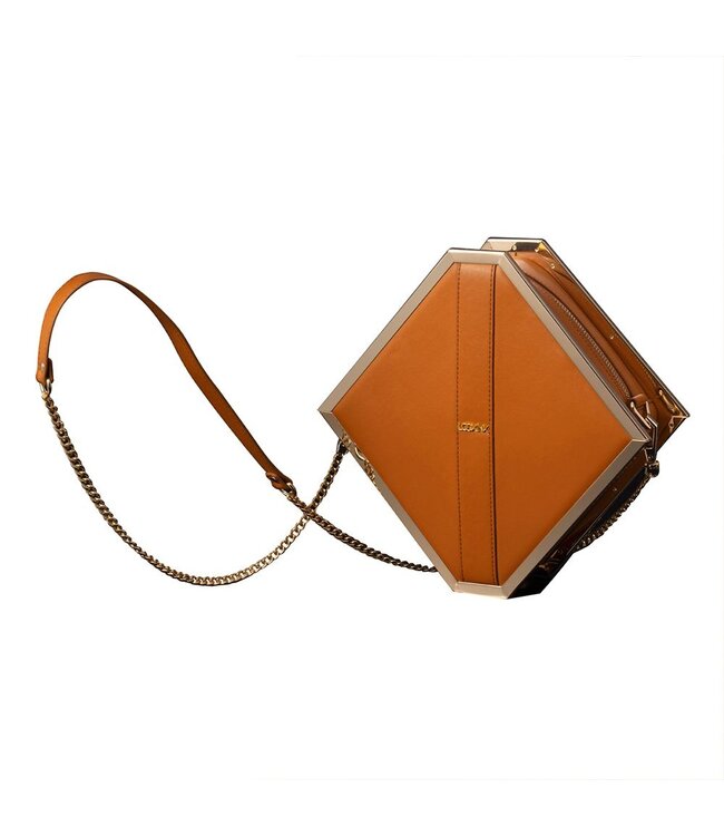 LOCKINK LOCKINK - Mysterious Square Kink Bag - bruin