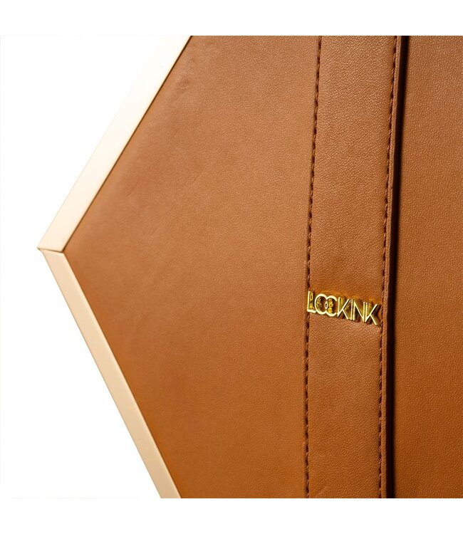 LOCKINK LOCKINK - Mysterious Square Kink Bag - bruin
