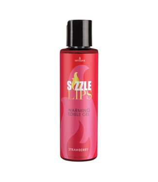 Sensuva Sizzle Lips Warming Gel - Strawberry