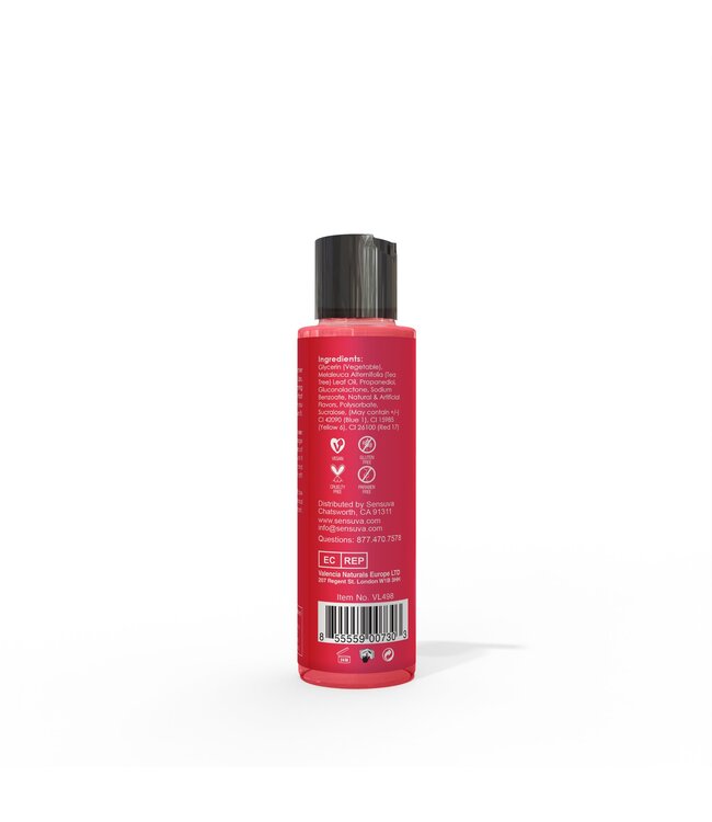 Sensuva Sizzle Lips Warming Gel - Strawberry