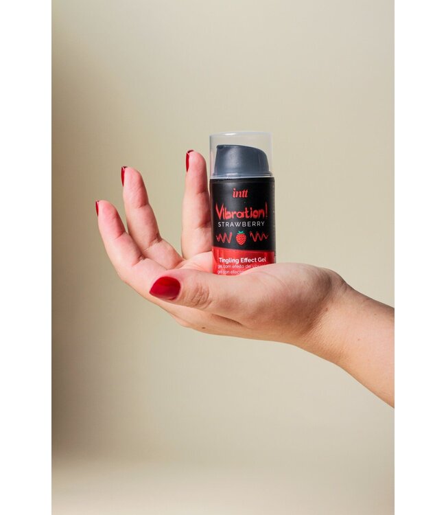 INTT INTT - Vibration! Strawberry Tintelende Gel