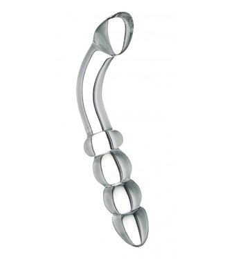 XR Brands Hamsa Glazen G-spot/P-spot Dildo