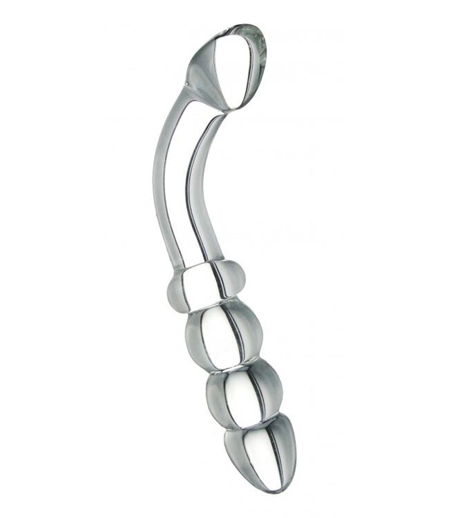 XR Brands Hamsa Glazen G-spot/P-spot Dildo