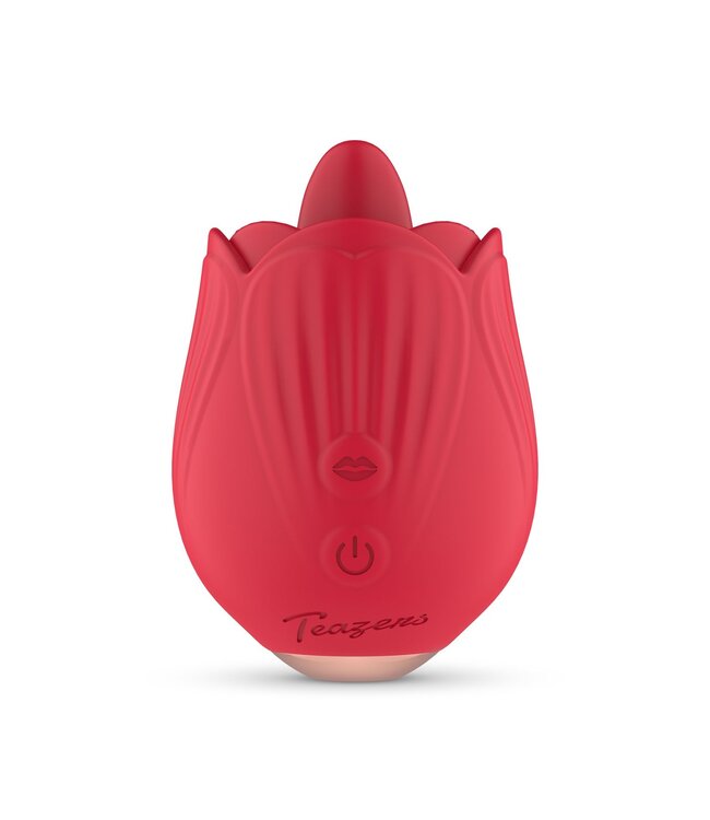 Teazers Teazers Roos Vibrator - Likken en Vibreren