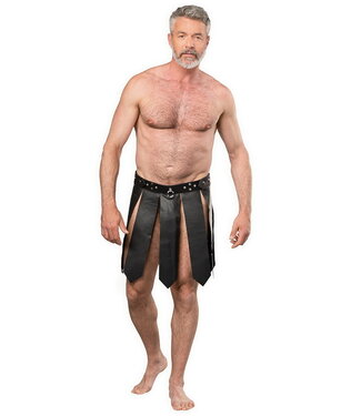 Rimba Rimba Bondage Play - Lederen Herenrok - Zwart
