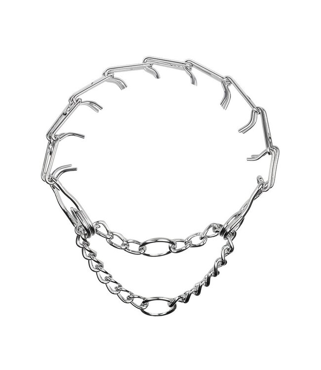 Rimba Rimba Bondage Play - Metalen halsband - Zilver