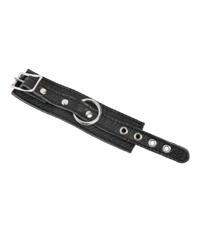 Rimba Rimba Bondage Play - Luxe lederen penisboei - Zwart