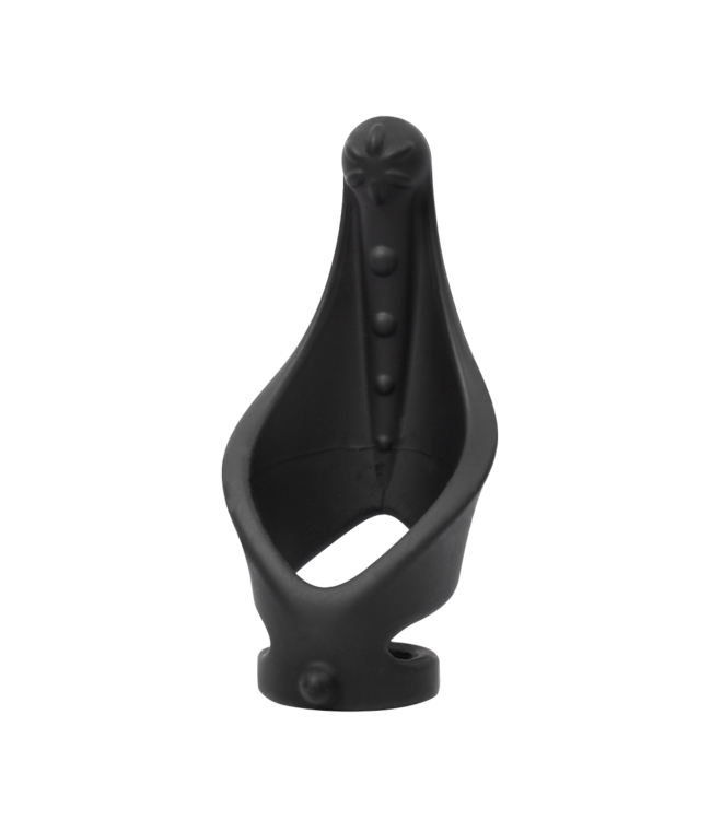 Rimba Rimba Bondage Play - Siliconen Cockring - Zwart