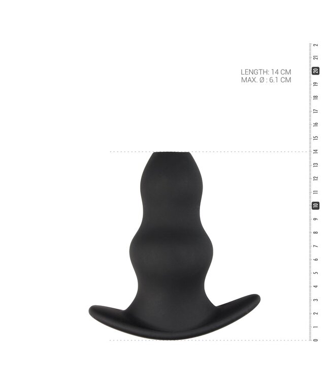 Sinner Gear Holle Siliconen Buttplug - Medium