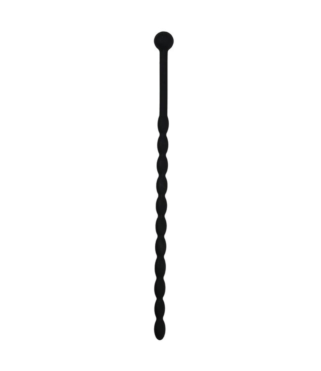Sinner Gear Geribbelde Siliconen Dilator - Zwart