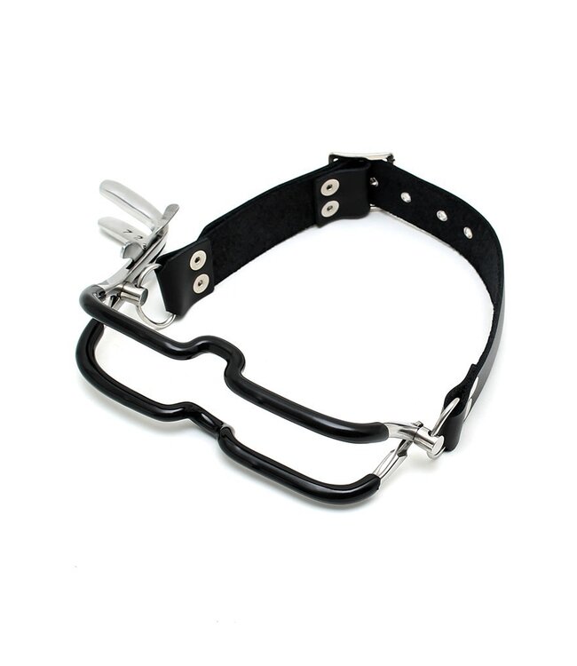 Rimba Rimba Bondage Play - Jennings mondklem met nekriem